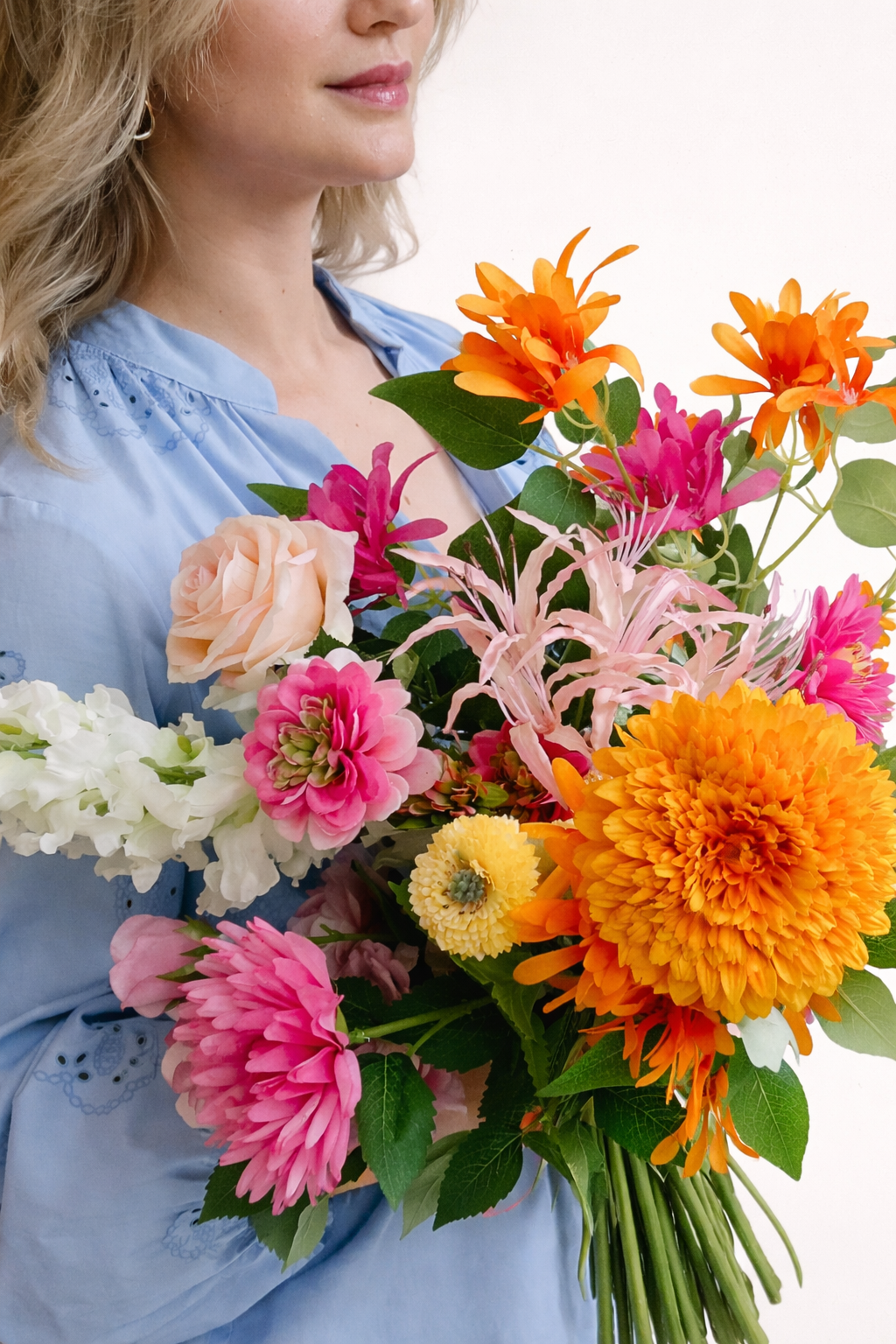 Zijden bloemen